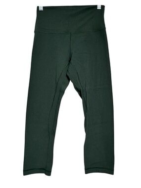 Lululemon Align Crop *21" in Teal Shadow